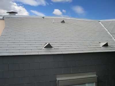 Slate Roofing Project